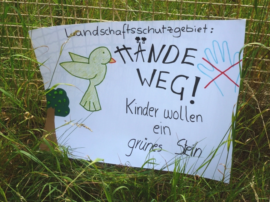 Ein Landschaftsschutzgebiet ist nicht verhandelbar!