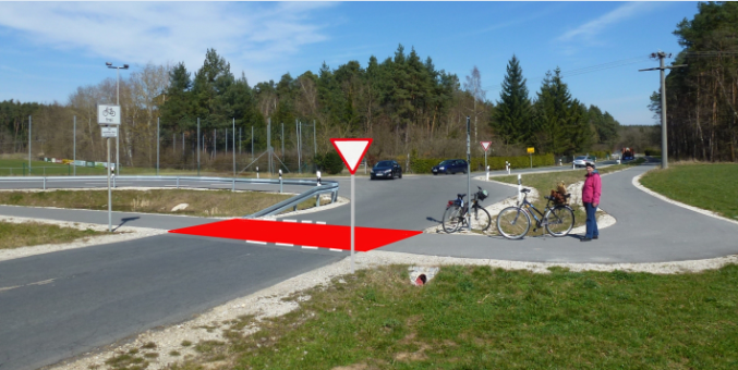 Antrag Fahrradfreundlichkeit durch Markierungen