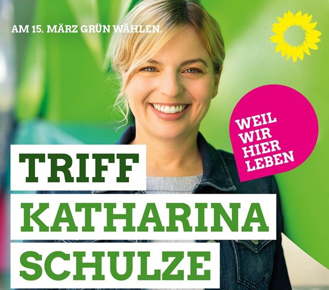 Einladung: Bürgerdialog am 13.02. mit Katharina Schulze