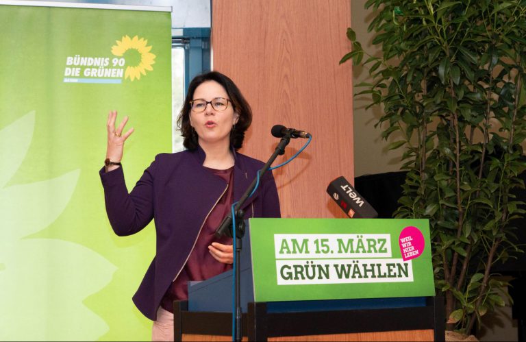 Annalena Baerbock beim Wahlkampf-Höhepunkt in Zirndorf!