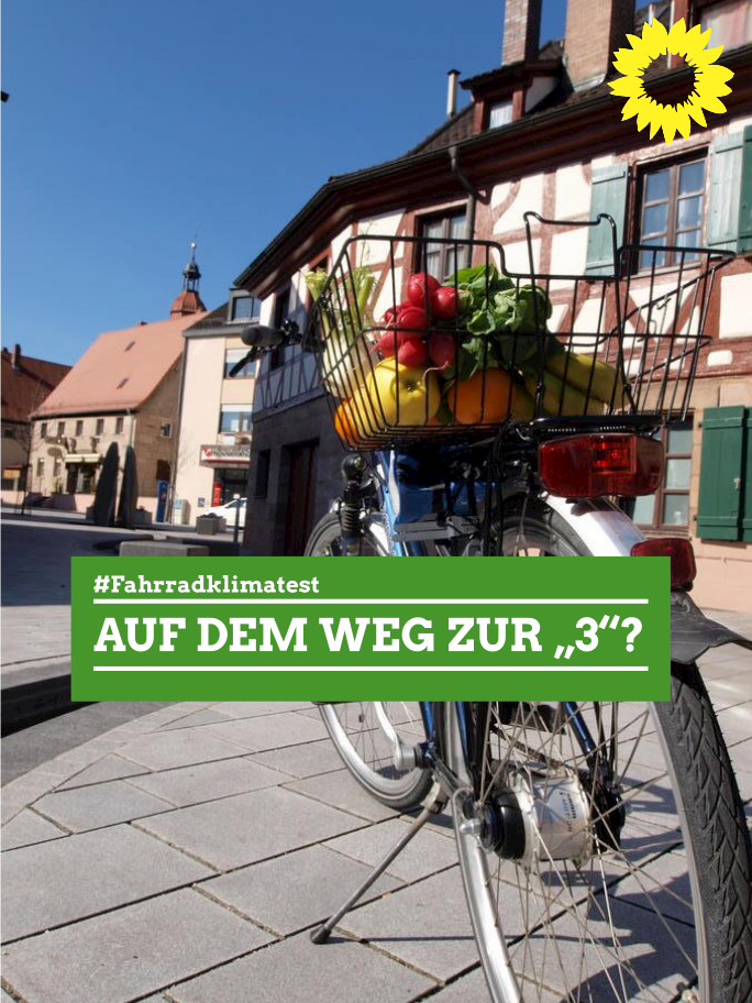 ADFC-Fahrradklimatest 2020 – Zirndorf auf dem Weg zur „3“?