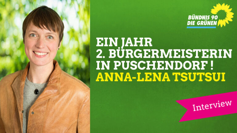 Ein Jahr 2. Bürgermeisterin! Interview mit Anna-Lena