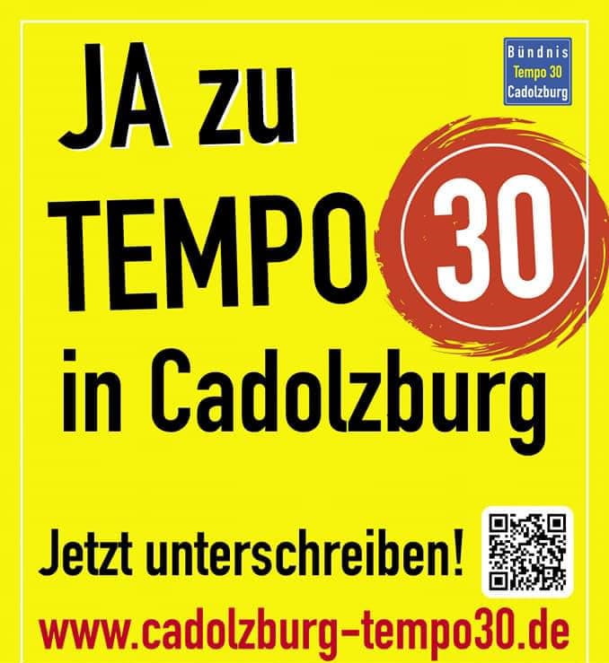 Aktion Cadolzburger Bündnis für Tempo 30