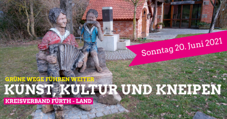 Grüne Wege 2021 – Skulpturenwanderung in Ammerndorf am Sonntag