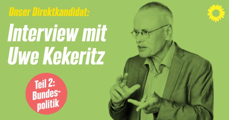 Direktkandidat im Interview (2/3) – Uwe Kekeritz als Bundestagsabgeordneter
