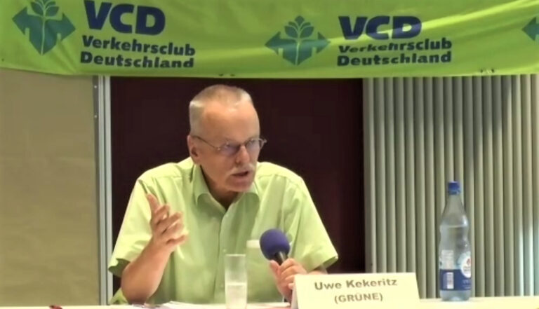 „Wir müssen die Stadt neu denken“ – Uwe auf dem Podium zum Thema Verkehrswende