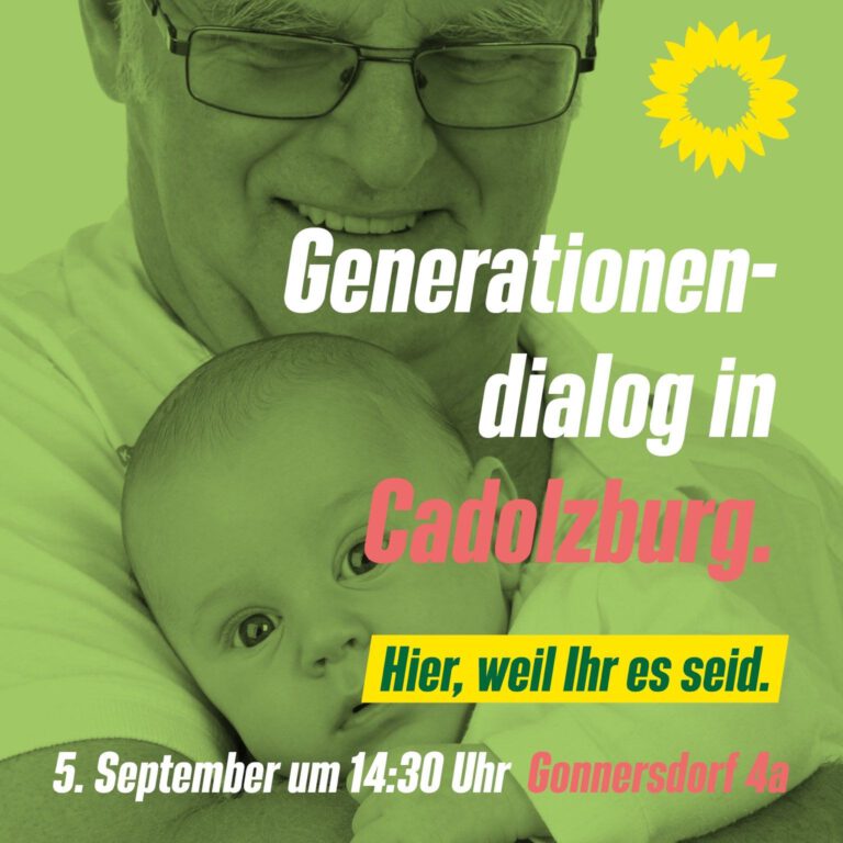 Generationendialog in Cadolzburg – mit Uwe Kekeritz