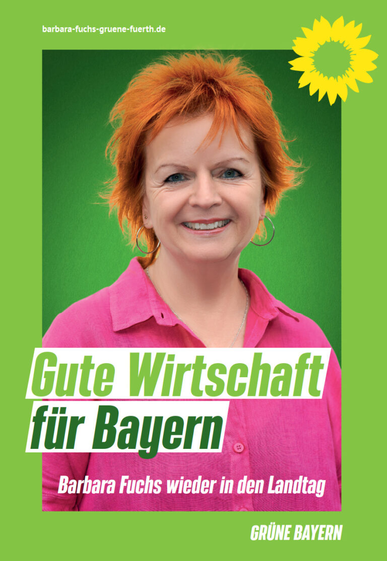 Barbara Fuchs, Direktkandidatin Fürth, Listenplatz 3