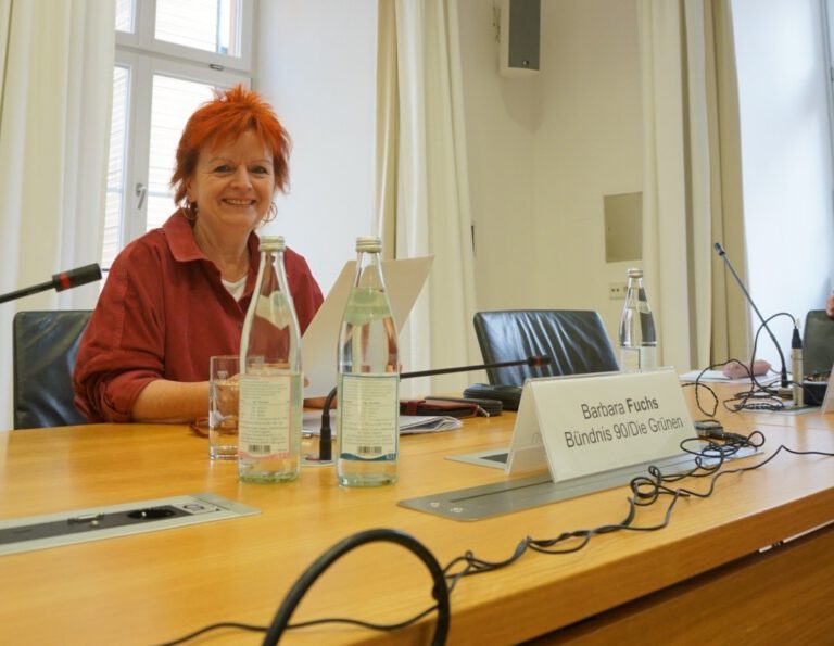 Barbara Fuchs wieder für Wirtschaftspolitik zuständig
