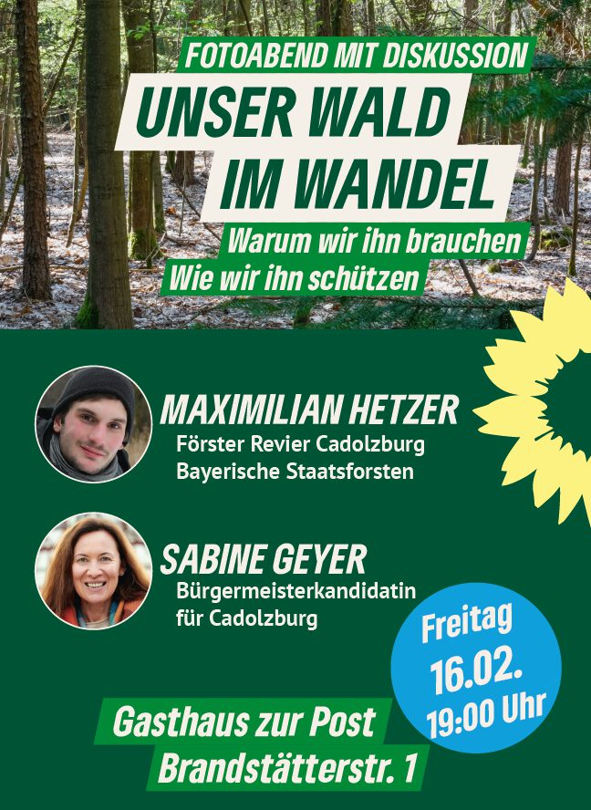 Unser Wald im Wandel – Fotoabend mit Diskussion am 16.02.2024