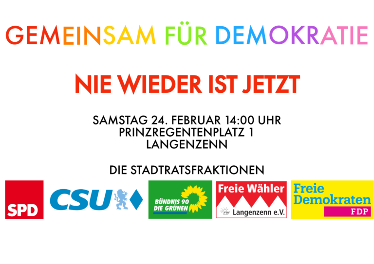 Demo gegen Rechts in Langenzenn am Samstag!