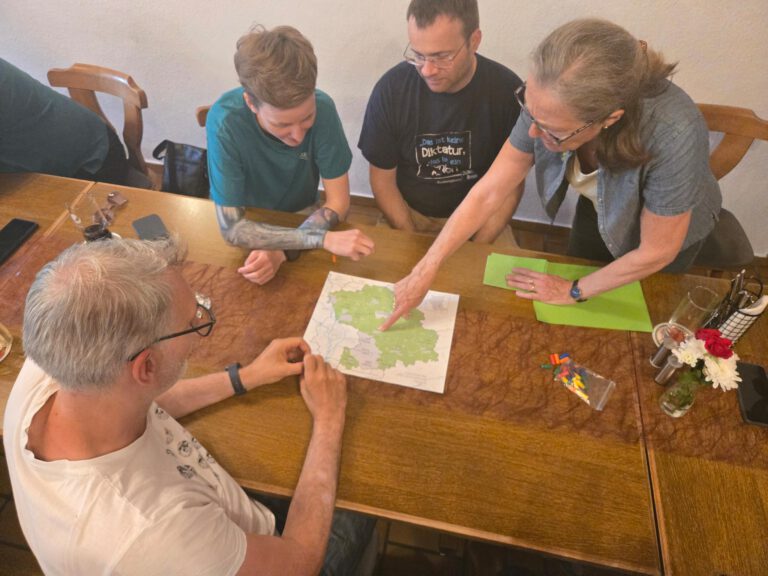 Neumitgliedertreffen, aber pädagogisch wertvoll